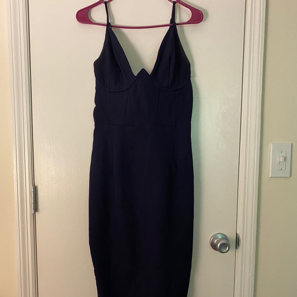 Blue dress